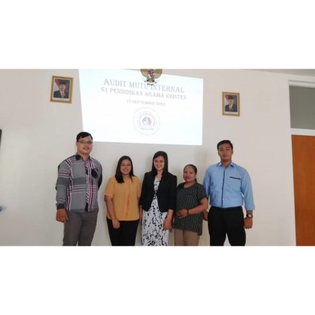 Audit Mutu Internal S1 Pendidikan Agama Kristen