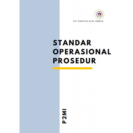SOP Pusat Penjaminan Mutu Internal (P2MI)
